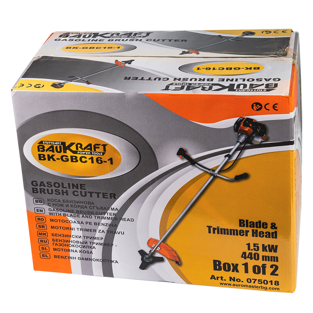 Motocoasa cu lama si fir 1,5kW BK-GBC16-1