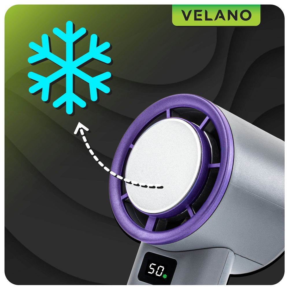 Ventilator portabil cu baterie Velano, 4000 mAh, Powermat VELWEBR0006