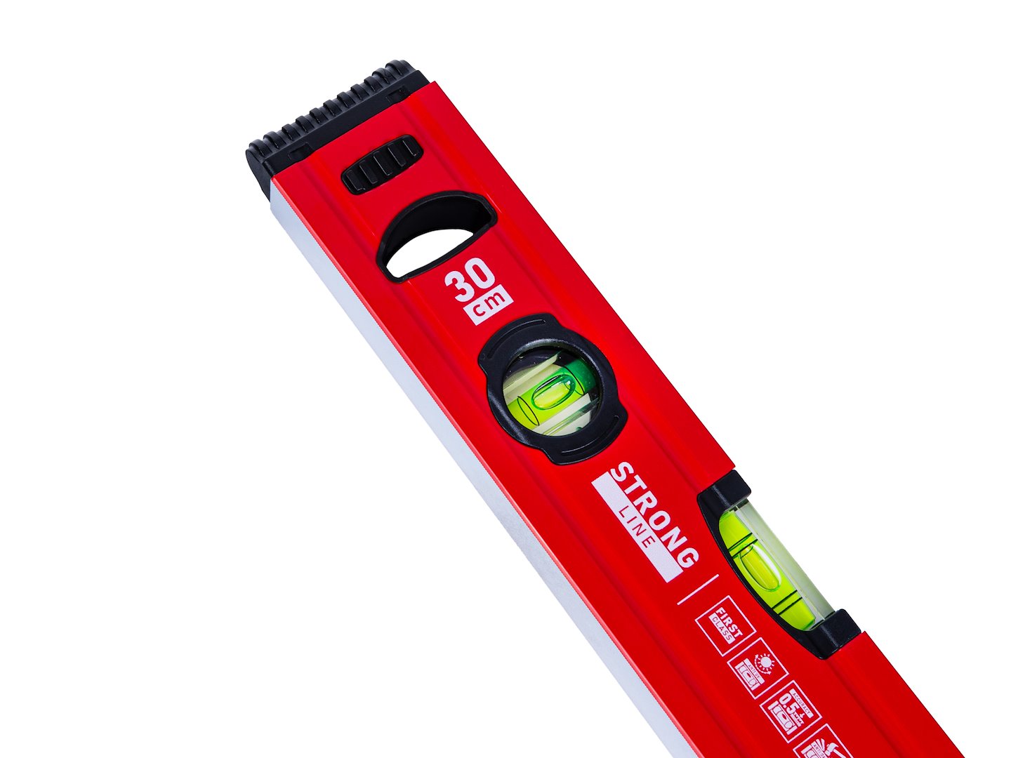 Nivela de aluminiu cu bula Strong Line, 300 mm, Geko G29200
