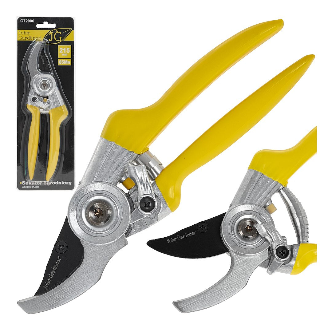 Foarfeca pentru gradina cu bypass, 215 mm, John Gardener G72006