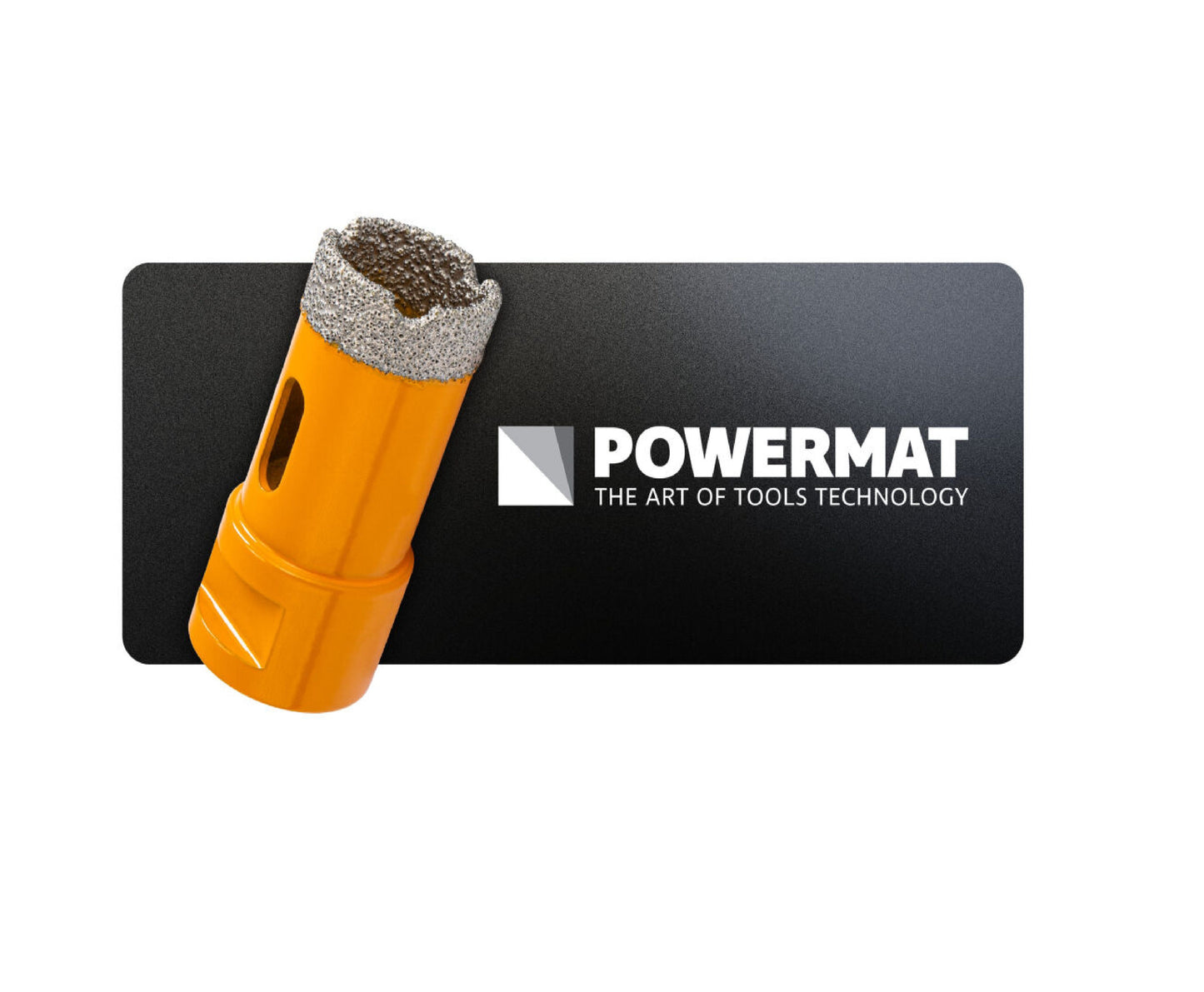 Carota diamantata pentru gresie PM-DWK-25M14M, 25 mm, Powermat PM1571