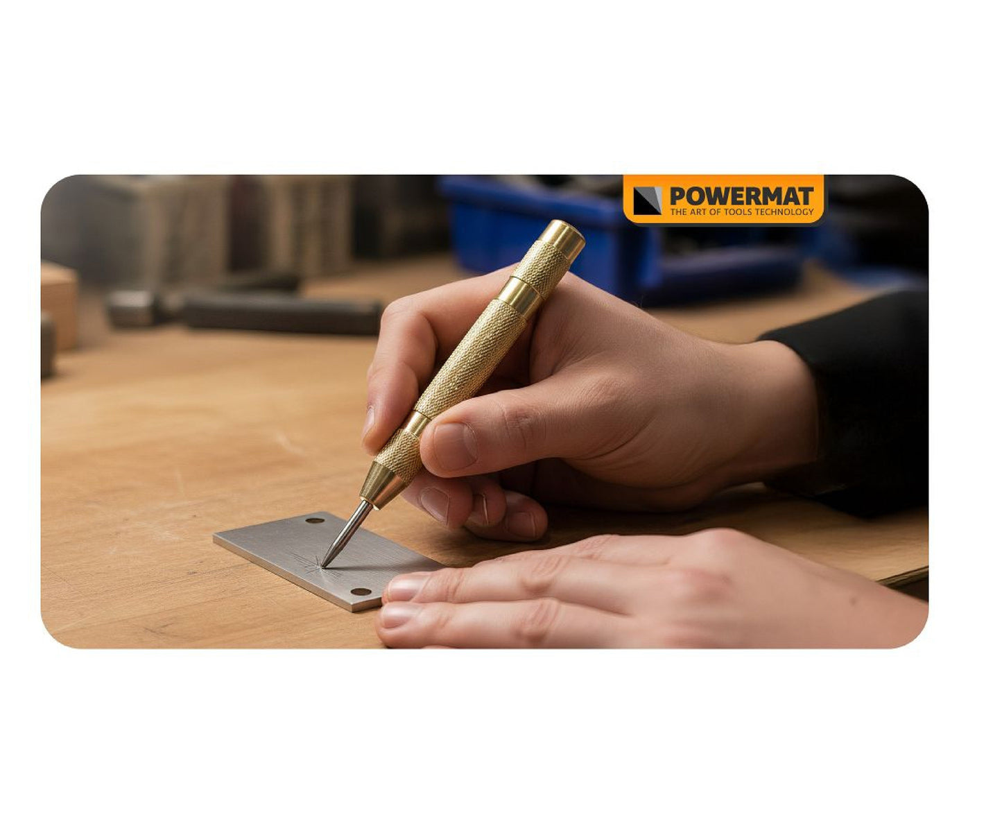 Punctator automat PM-PAU-2T, 125 mm, Powermat PM1461