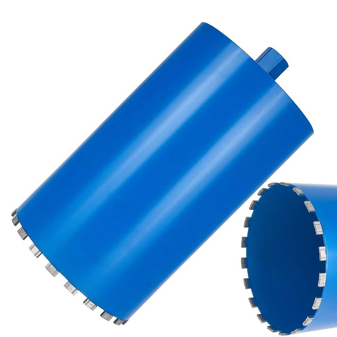 Carota diamantata umed / uscat, 250 x 10 x 450 mm 20T, 1.1 / 4", Geko G65223