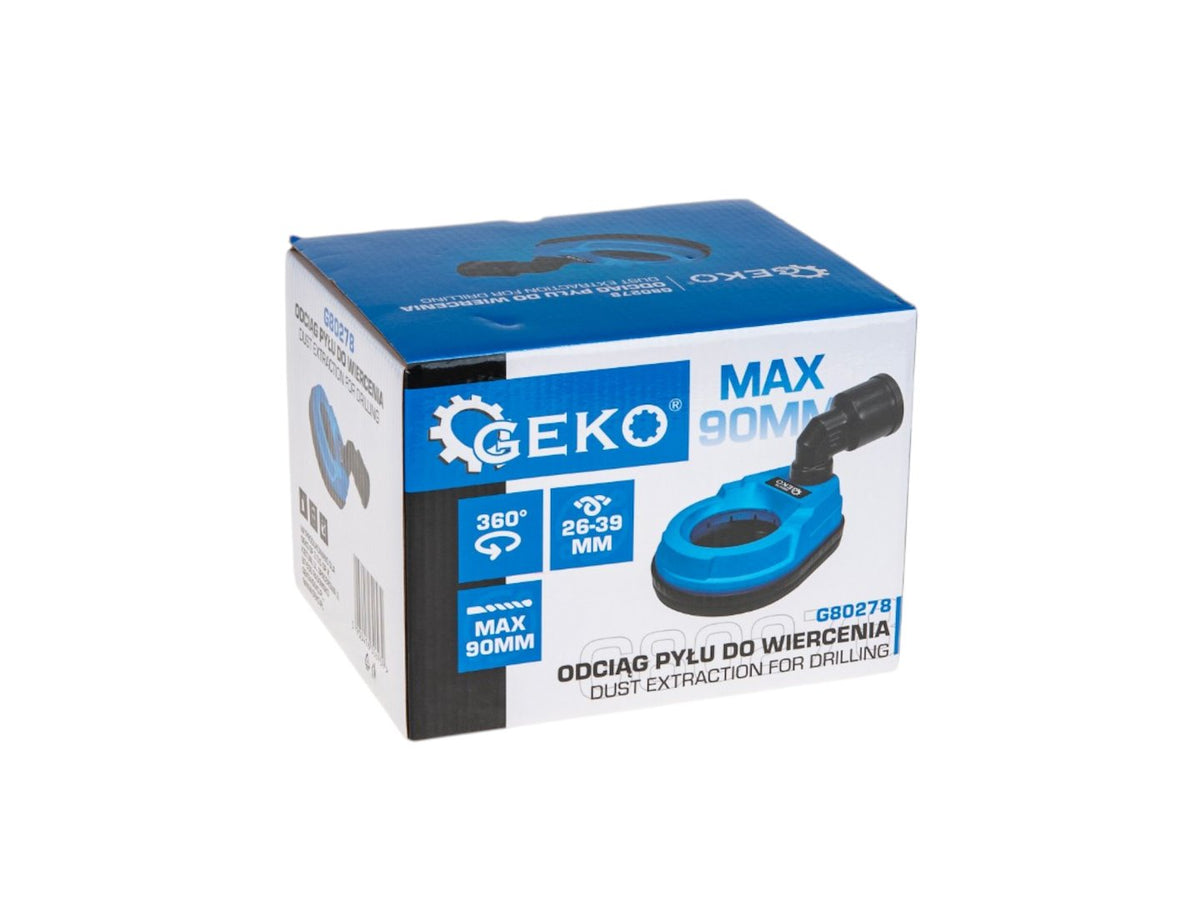 Colector praf pentru gaurire, 90 mm, Geko G80278