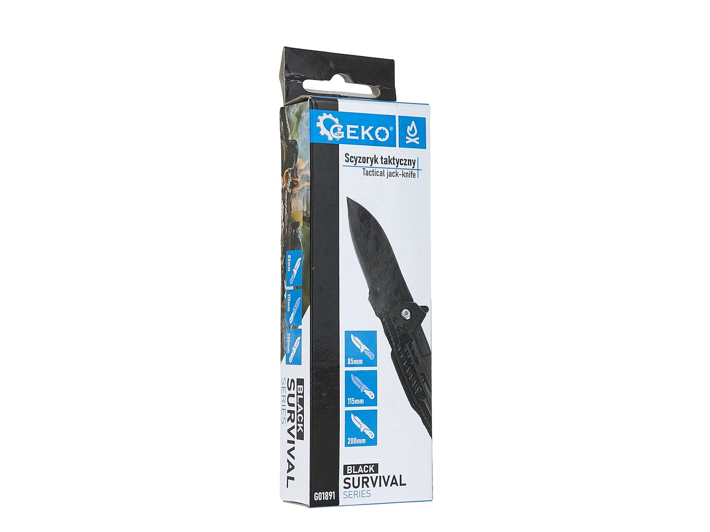 Cutit Black Survival Series, 200 x 85 mm, Geko G01891