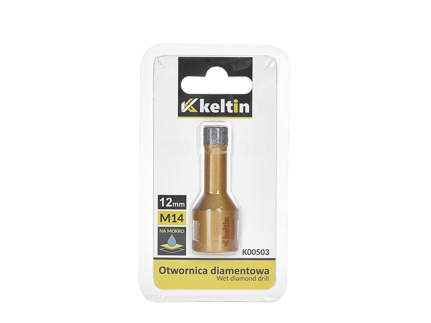 Carota diamantata 12 mm M14, Keltin K00503