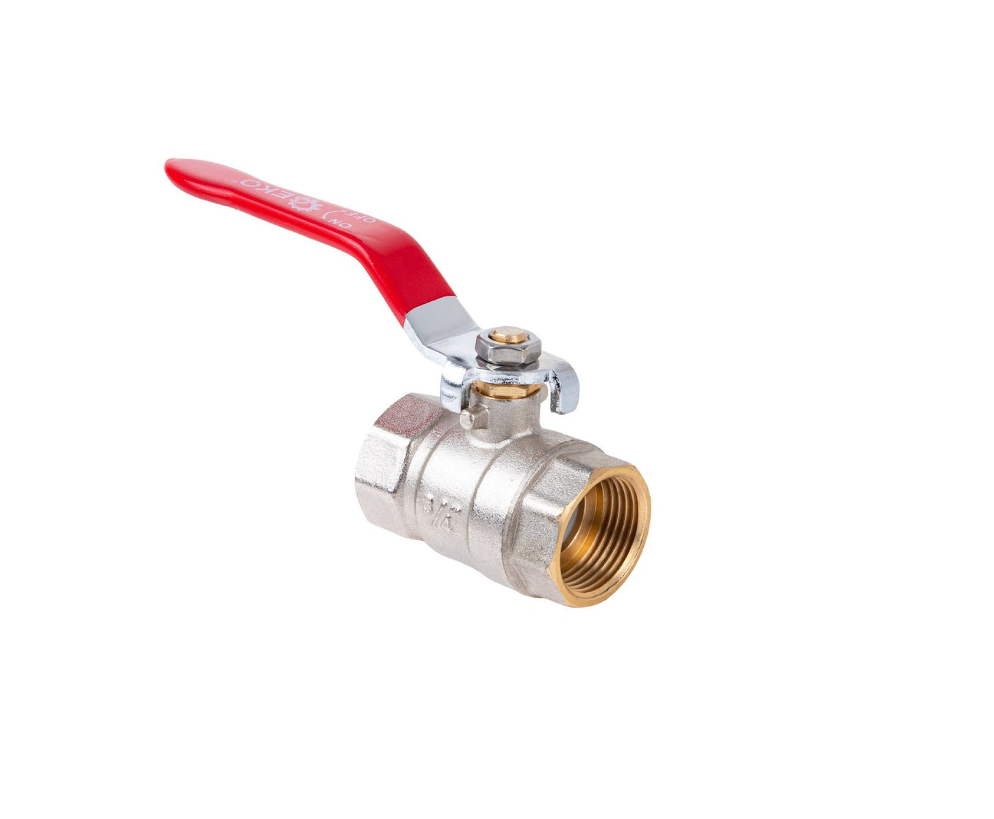 Robinet cu bila 3/4" WW DN20 cu garnitura de etansare, Geko G70227