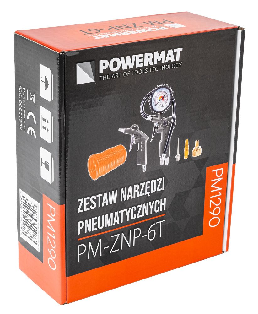 Set scule pneumatice PM-ZNP-6T, Powermat PM1290