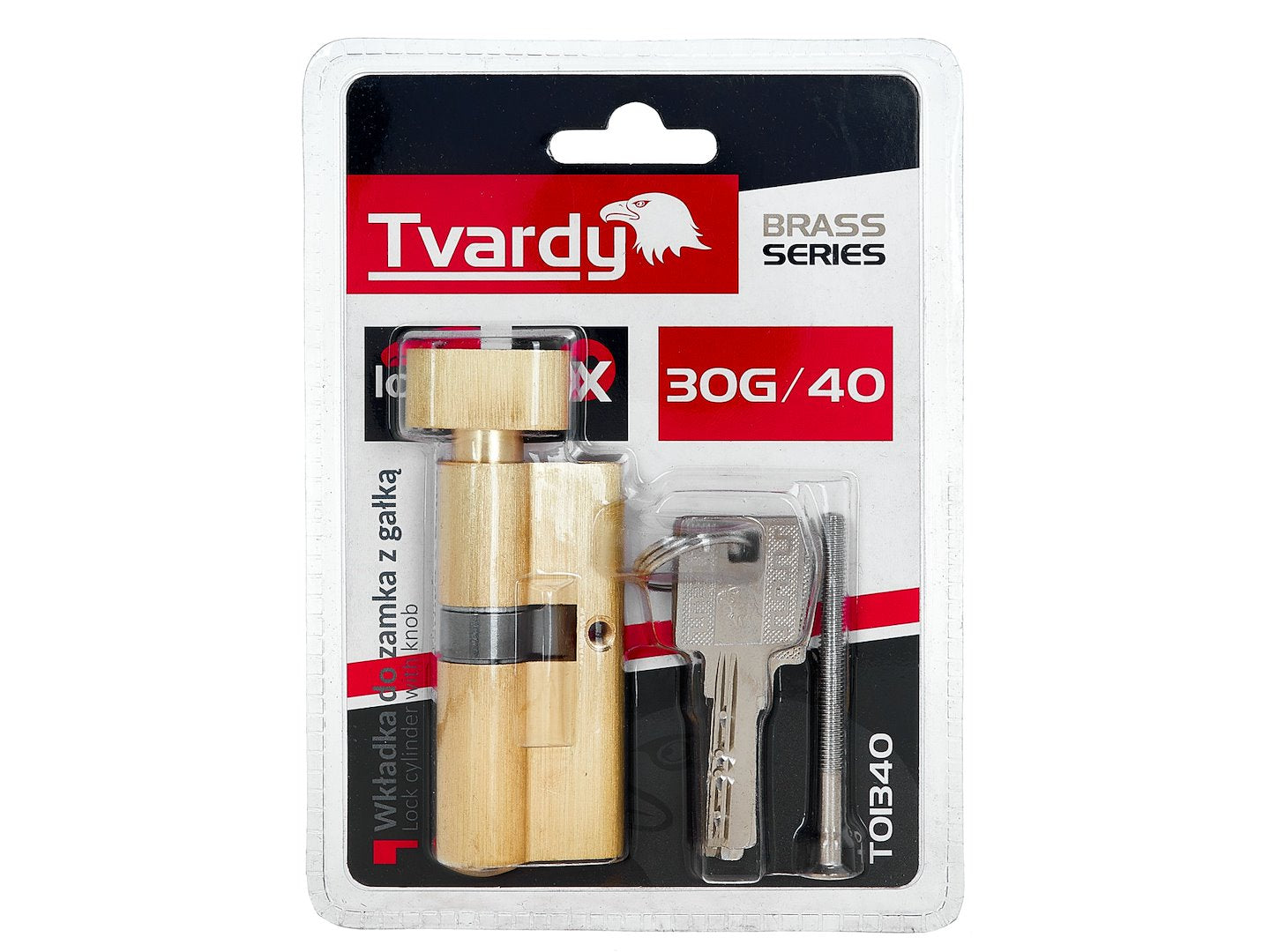 Butuc aluminiu Brass, 30g/40, Tvardy T01340