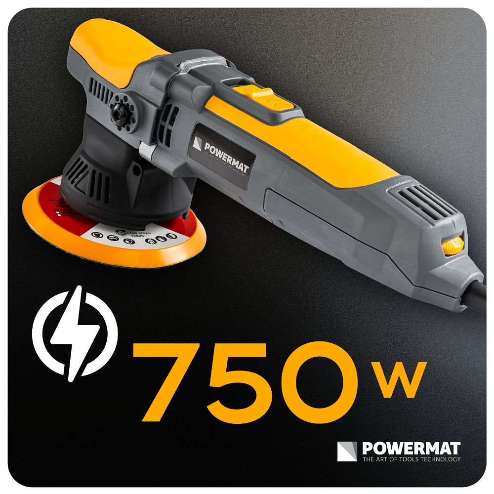 Masina de polisat auto PM-PS-750T, 125/75mm, 750 W, Powermat PM1549