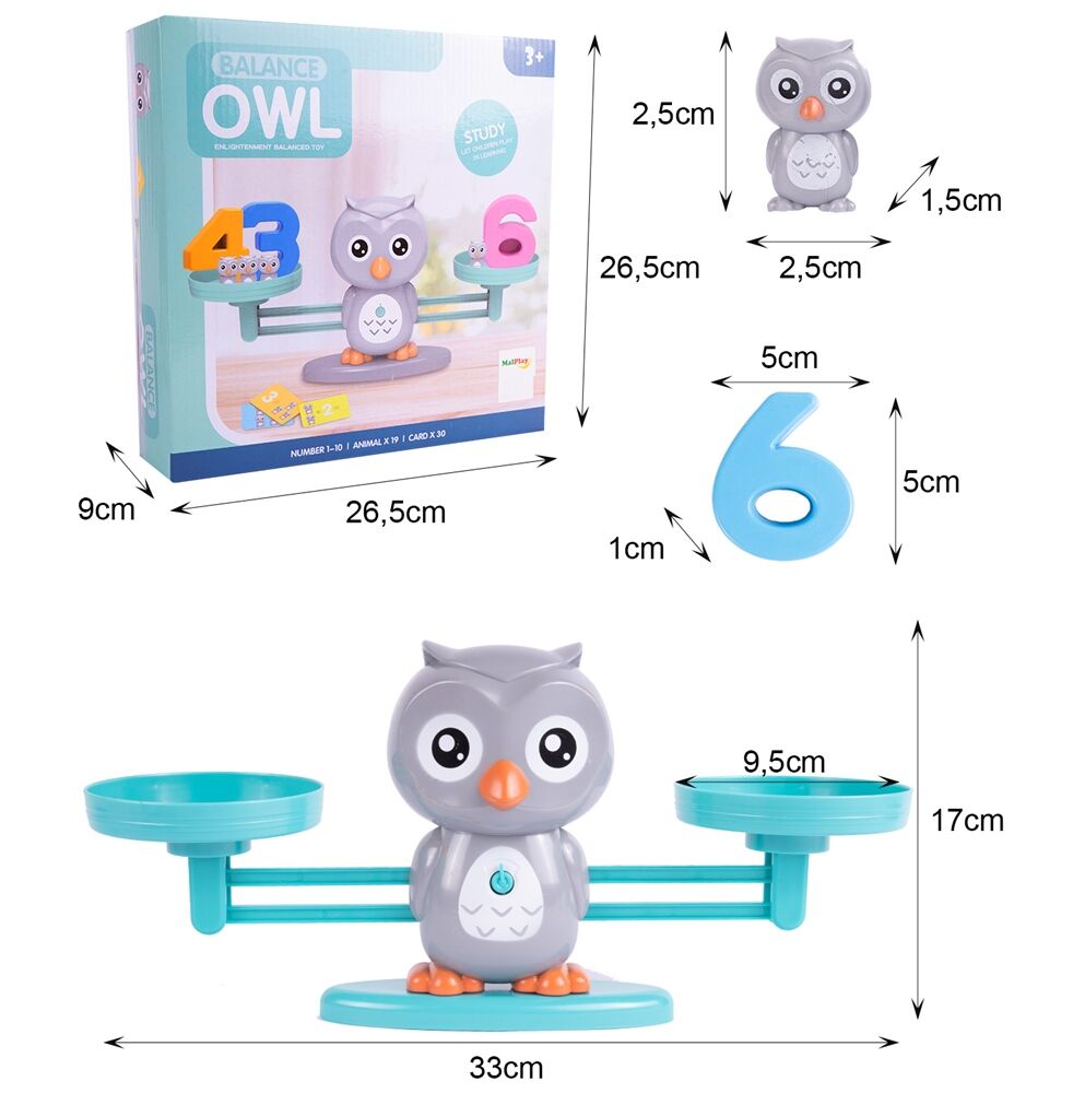 Balanta educationala pentru invatarea numerelor, MalPlay 110494