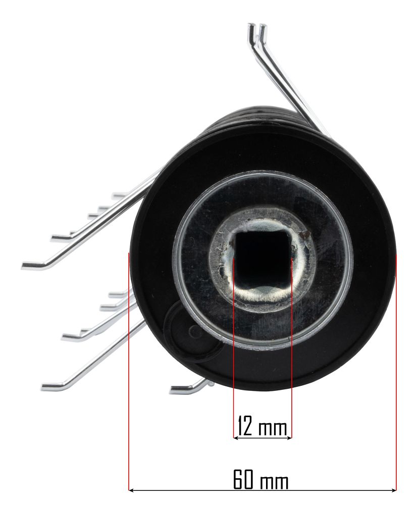 Rola de aerare 400 x 60 mm, Powermat PM-AEW-2550M-WAA