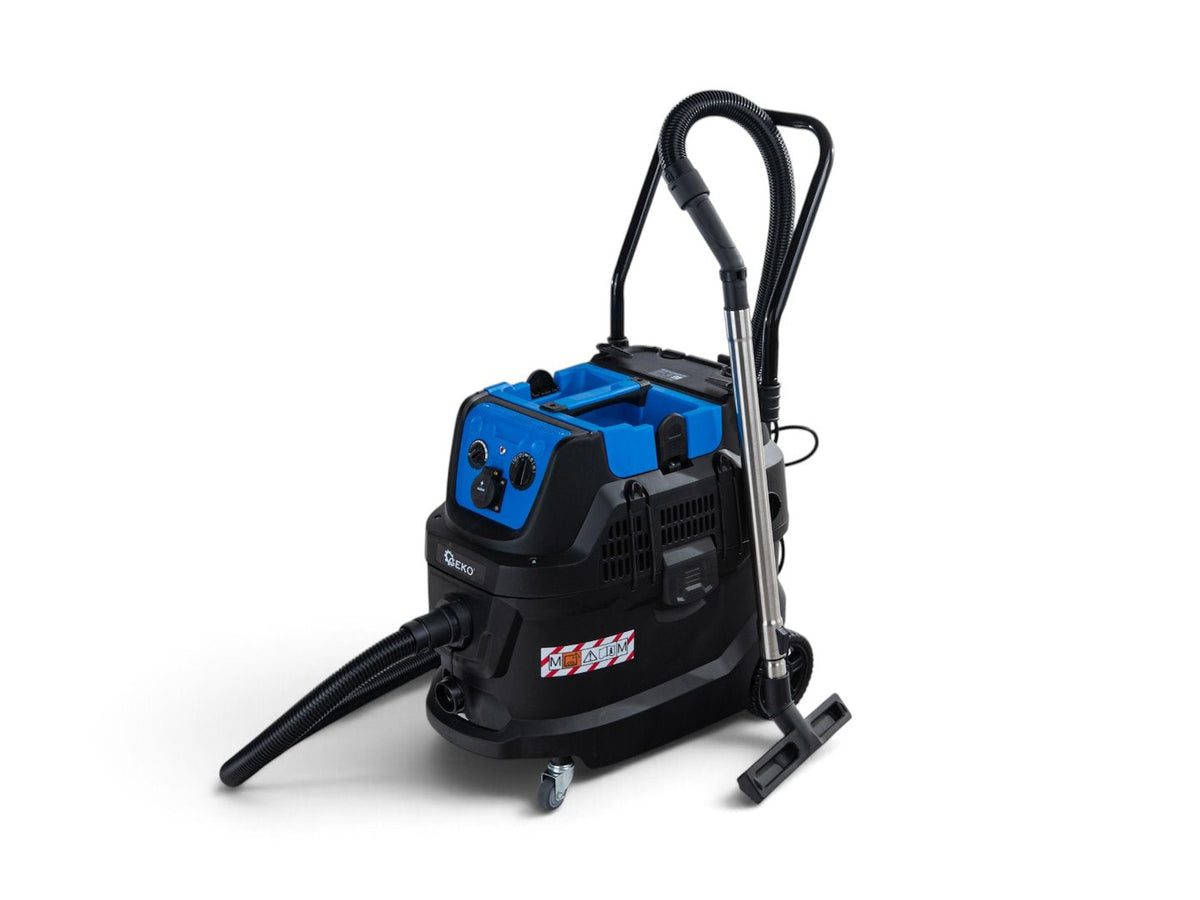 Aspirator industrial pentru gips, 1600 W, curatare automata a filtrului, rezervor 40 l, Geko G81083