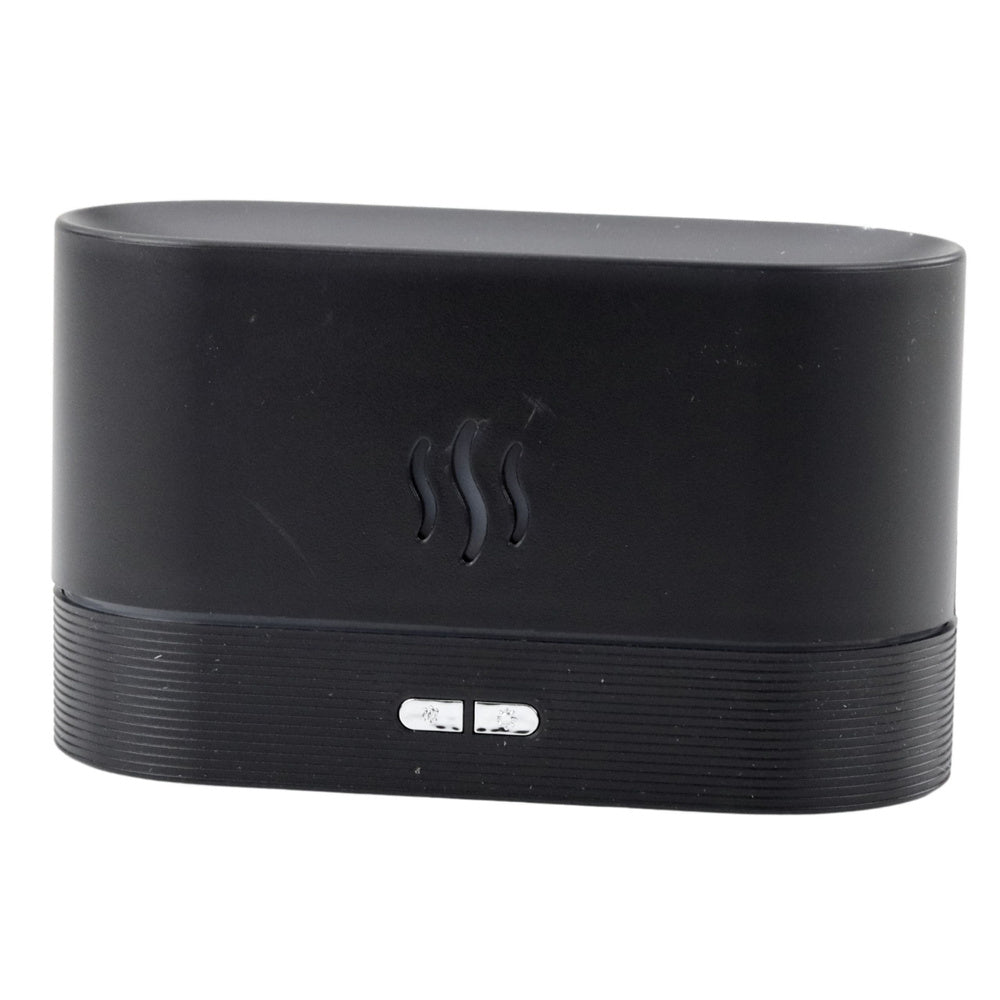 Umidificator de aer cu difuzor aromaterapie, efect foc de semineu, 4.5 W, 180 ml, Lean 26785