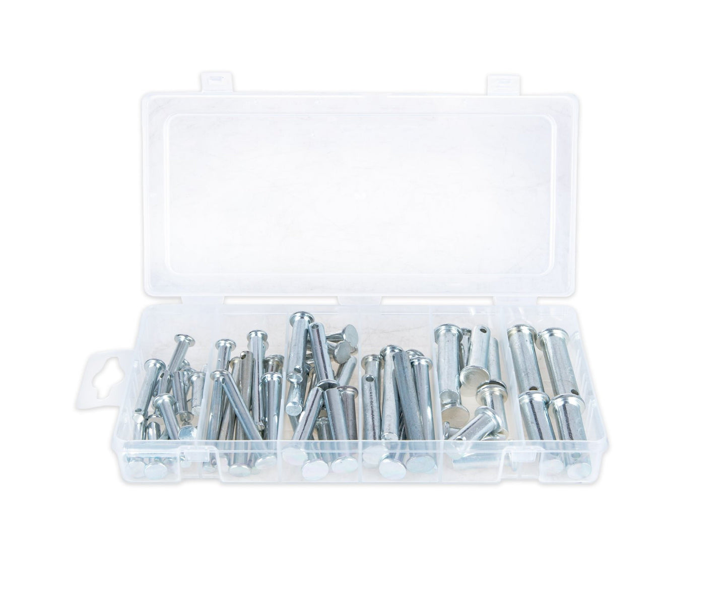 Set stifturi cu cap si orificiu, 60 bucati, Geko G03625