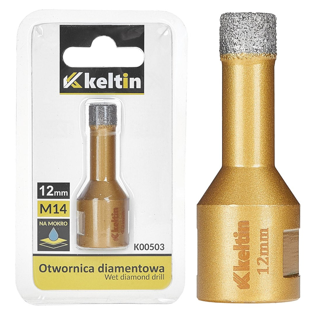 Carota diamantata 12 mm M14, Keltin K00503