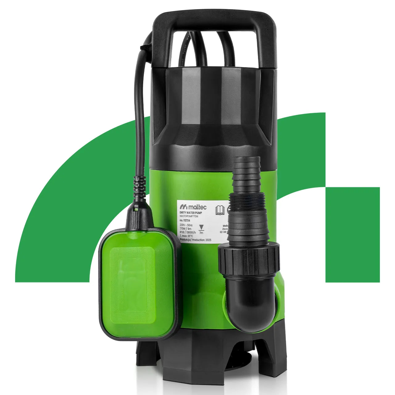 Pompa submersibila cu plutitor, 13000 l / h, 770 W, MalTec 112724