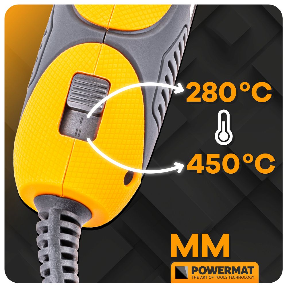 Mini suflanta de caldura PM-MOP-450T, 450 W, Powermat PM1405