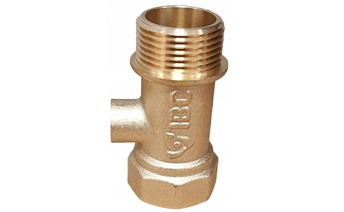 Racord din alama cu 3 cai, TEE 1'' FW x 1/4'' FW x 1'', Ibo Dambat IB003227