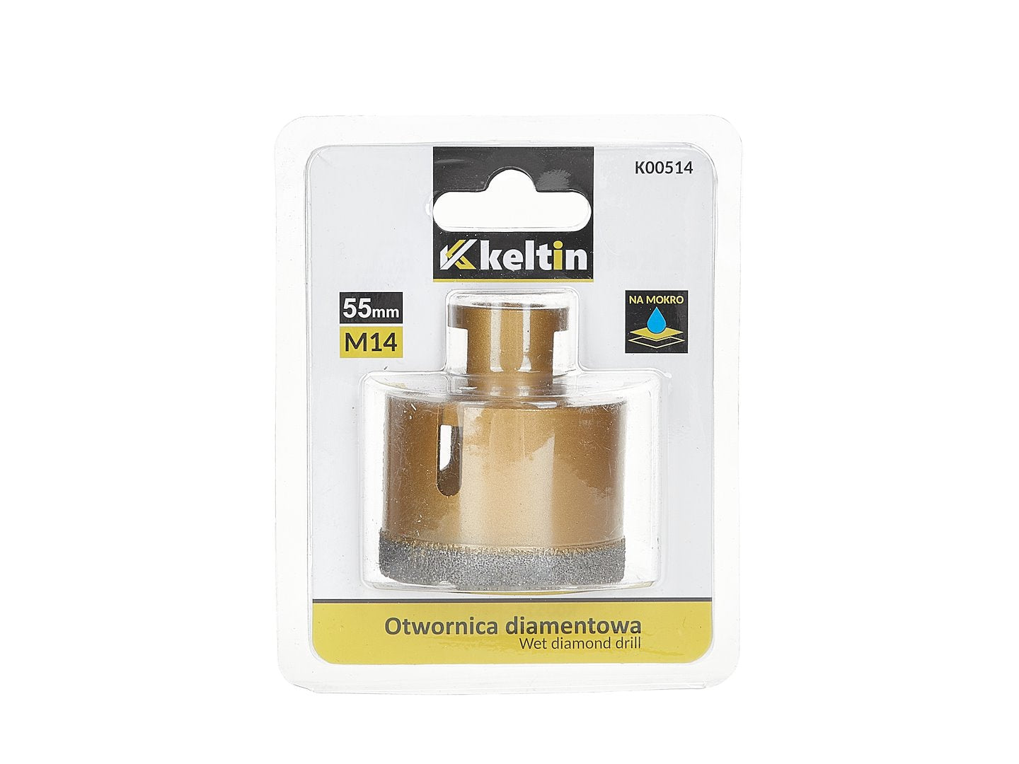 Carota diamantata 55 mm M14, Keltin K00514