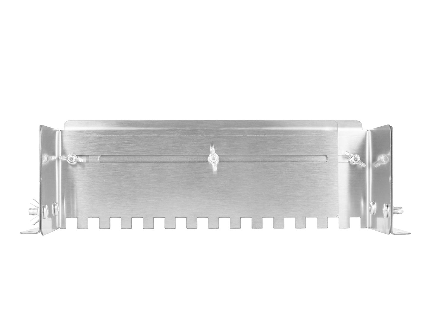 Distribuitor reglabil pentru adeziv, 345–585 mm, dinti 12 × 12 mm, Geko G02286C