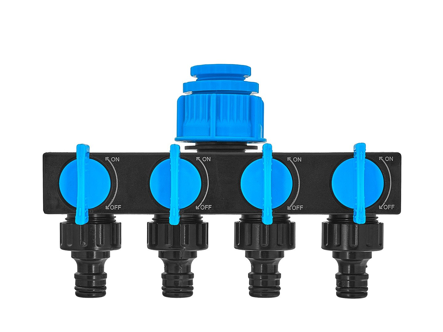 Cuplaj furtun cu 4 cai 3 / 4" cu reductie de 1 / 2" Sky-Line, Geko G72959