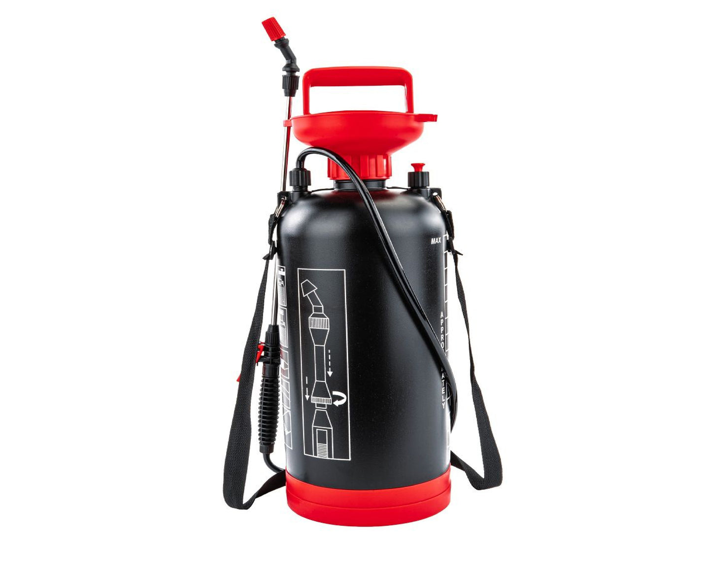 Pulverizator de gradina 8 l, 4 bar, Red Technic RTOC0159