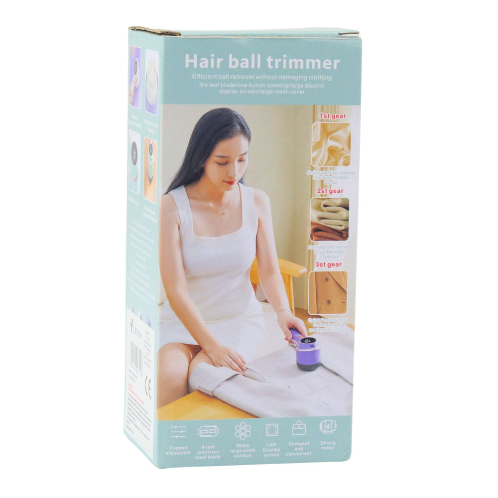 Aparat electric pentru scame cu 3 viteze, violet, Lean 26189