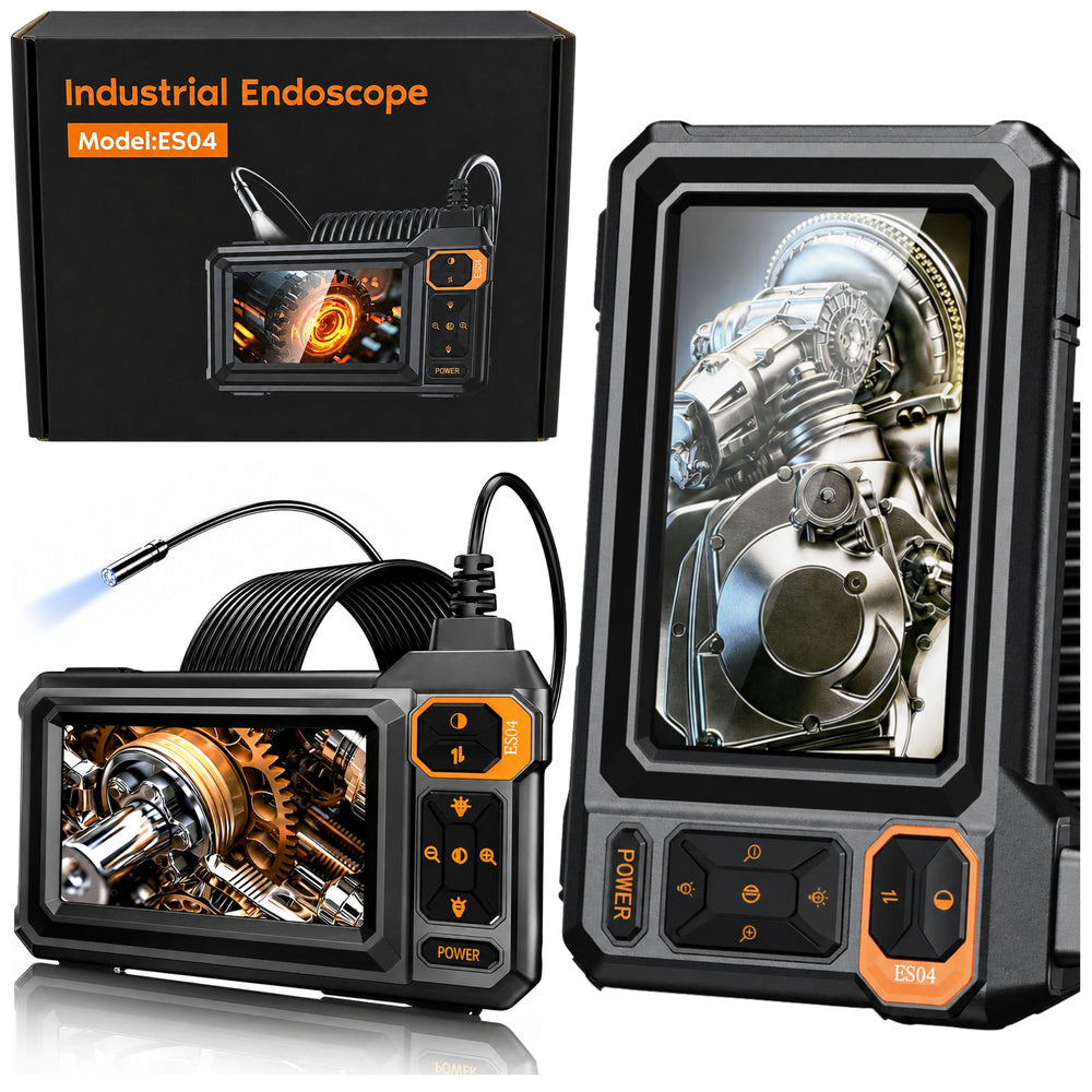 Camera de inspectie endoscopica, cu fir, 8 LED-uri, LCD 4.3'', IP67, Lean 29293