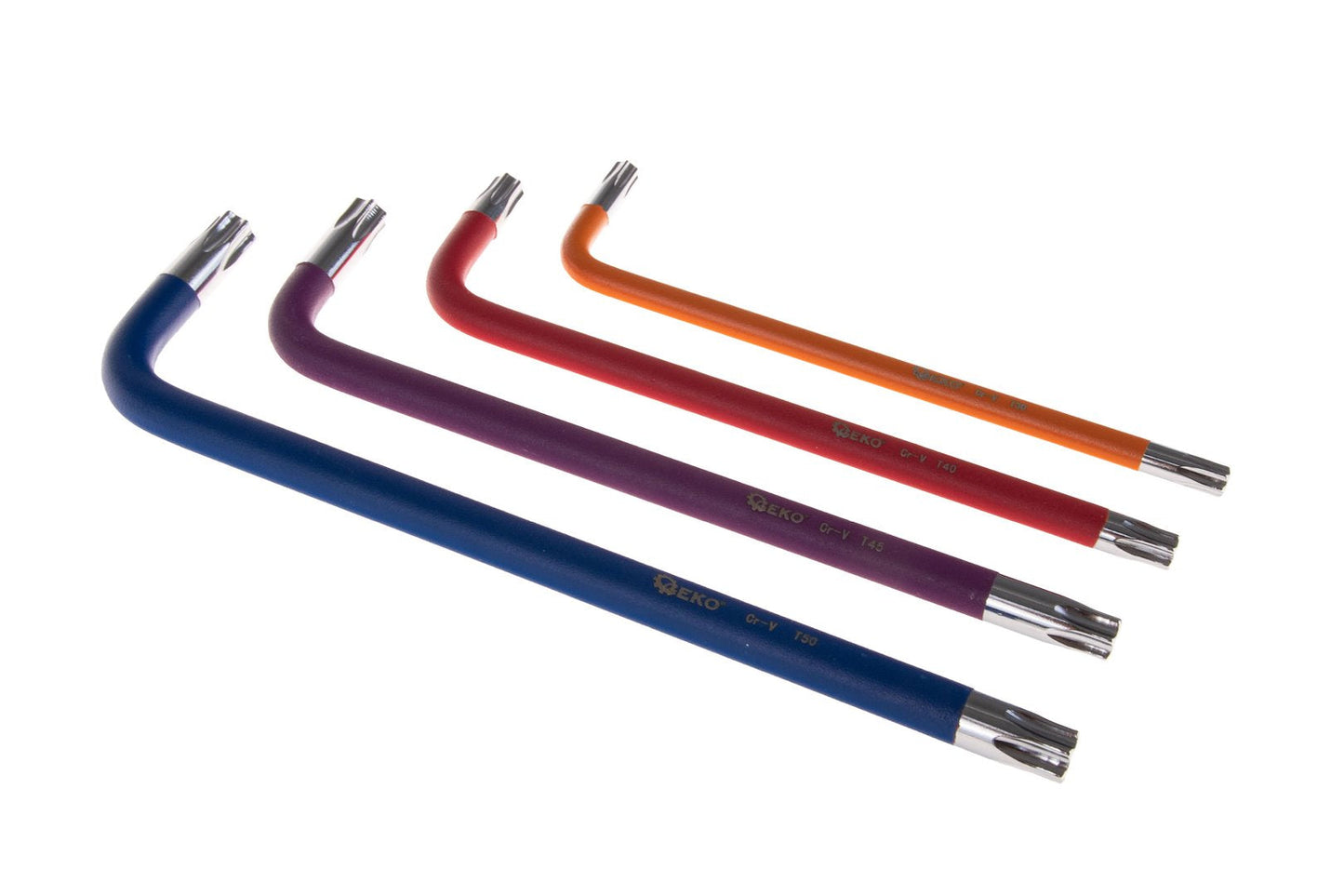 Set chei torx colorate T10-T50, 9 bucati, Geko G01709