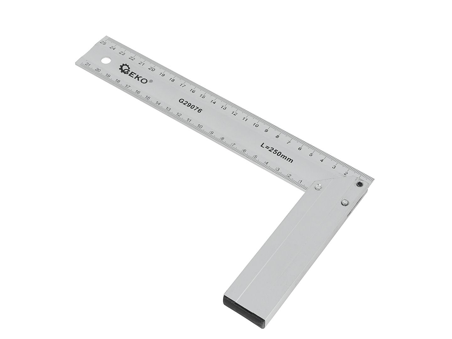 Echer de tamplarie din aluminiu, 250 mm, Geko G29076