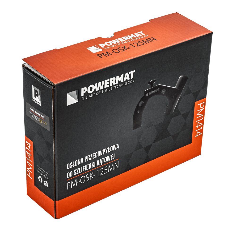 Capac aspirare praf pentru polizor unghiular PM-OSK-125MN, 125 mm, Powermat PM1414