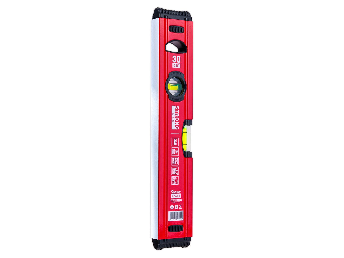 Nivela de aluminiu cu bula Strong Line, 300 mm, Geko G29200