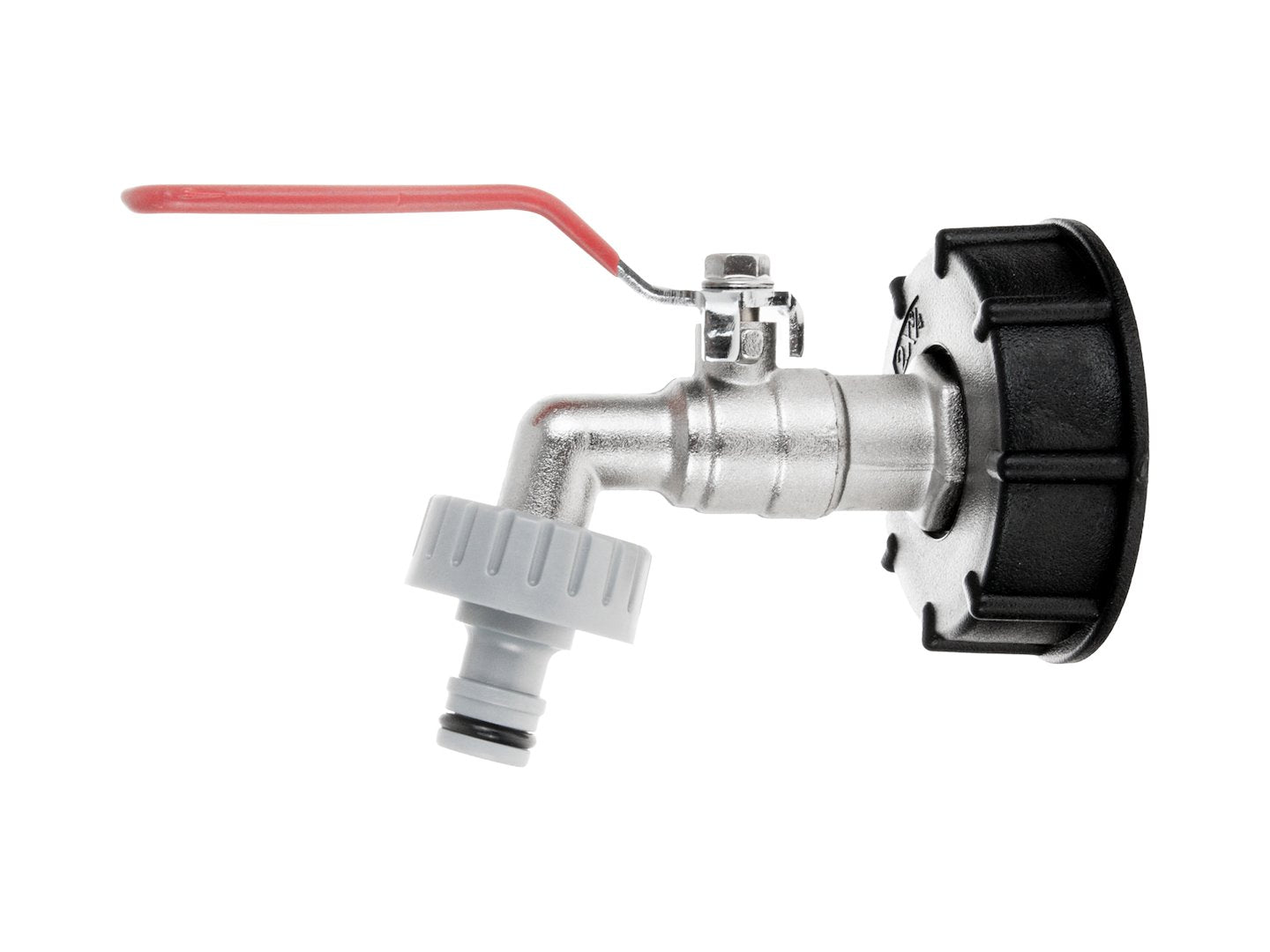 Set adaptor IBC S60 x 6, robinet 3 / 4", filet exterior 1", cuplaj furtun, Geko G70184