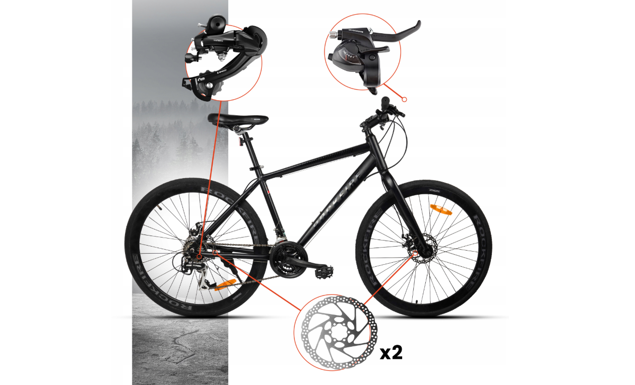 Bicicleta MTB cadru 18" diametru roti 27.5", MalTrack 112735
