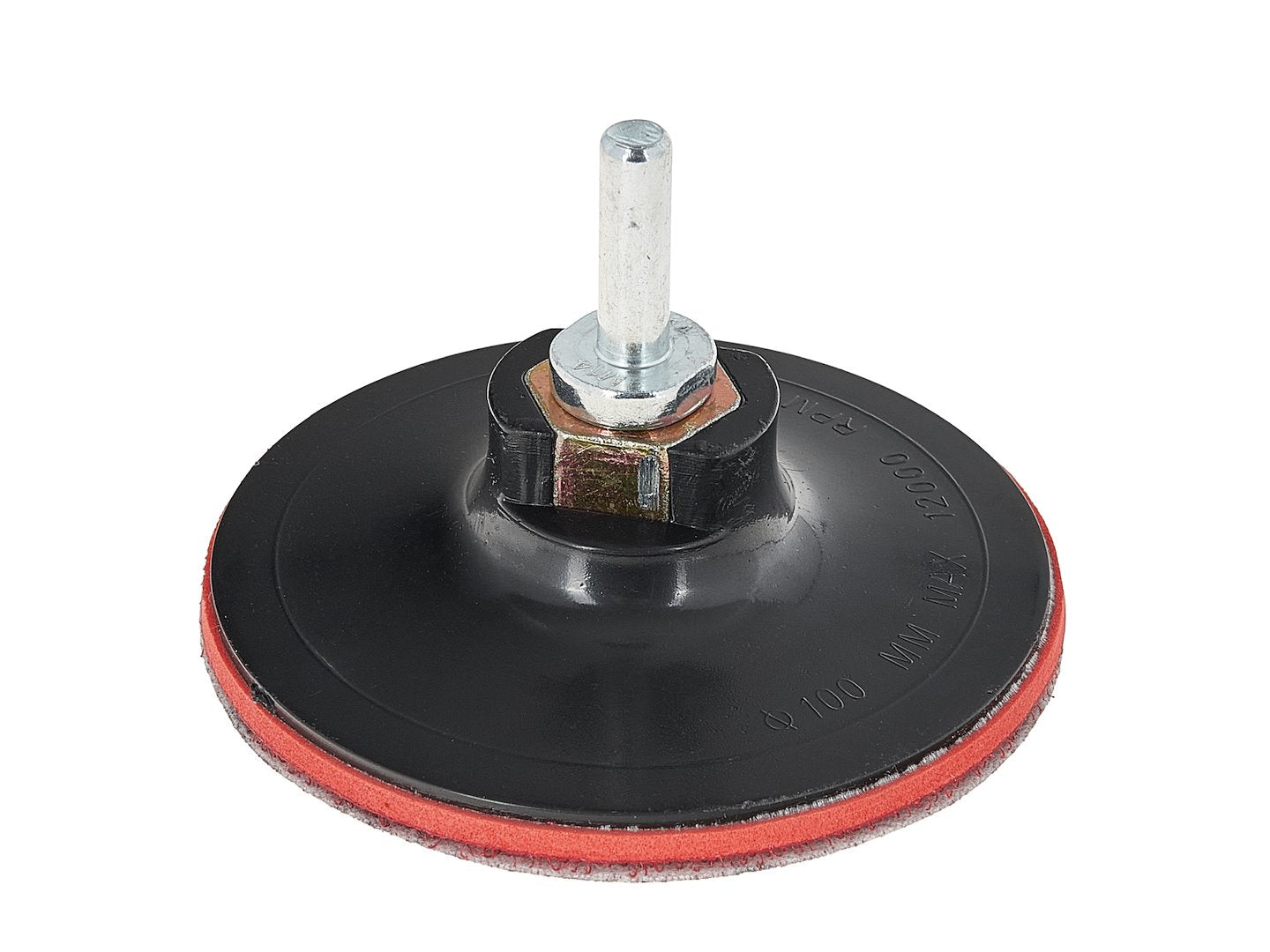 Disc de slefuit pentru polizor unghiular cu adaptor, 100 mm, Geko G00314