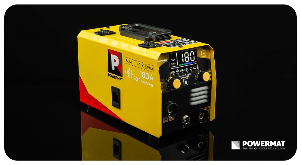 Aparat de sudura tip invertor MIG / MAG PM-PAS-180L, 180 A, Powermat PM1545