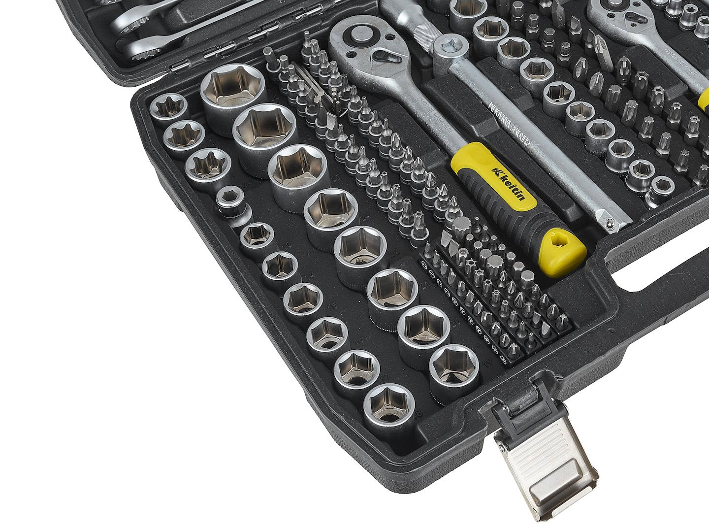 Set chei tubulare, 216 piese, 1/4", 3/8" si 1/2", Keltin K00099