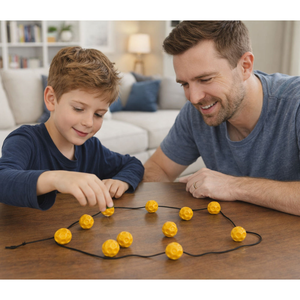 Joc educativ magnetic, 20 piese, 18 x 13 x 5 cm, pentru 1-4 jucatori, Lean 29057