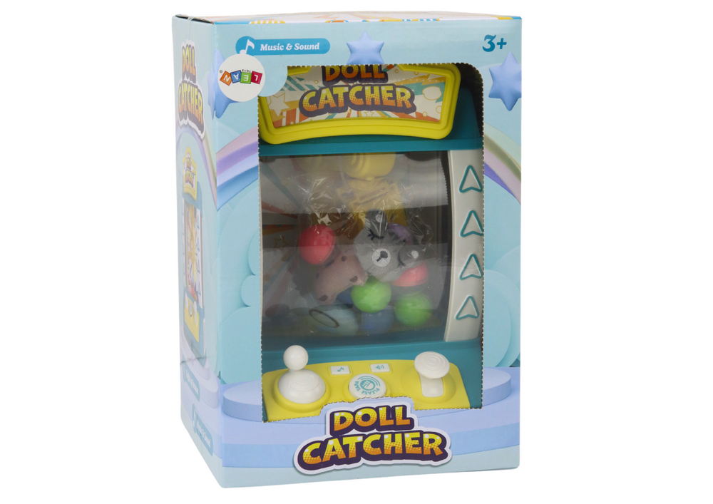 Joc interactiv Doll Catcher, 10 accesorii, 29cm x 20cm x 19cm , Lean 17771