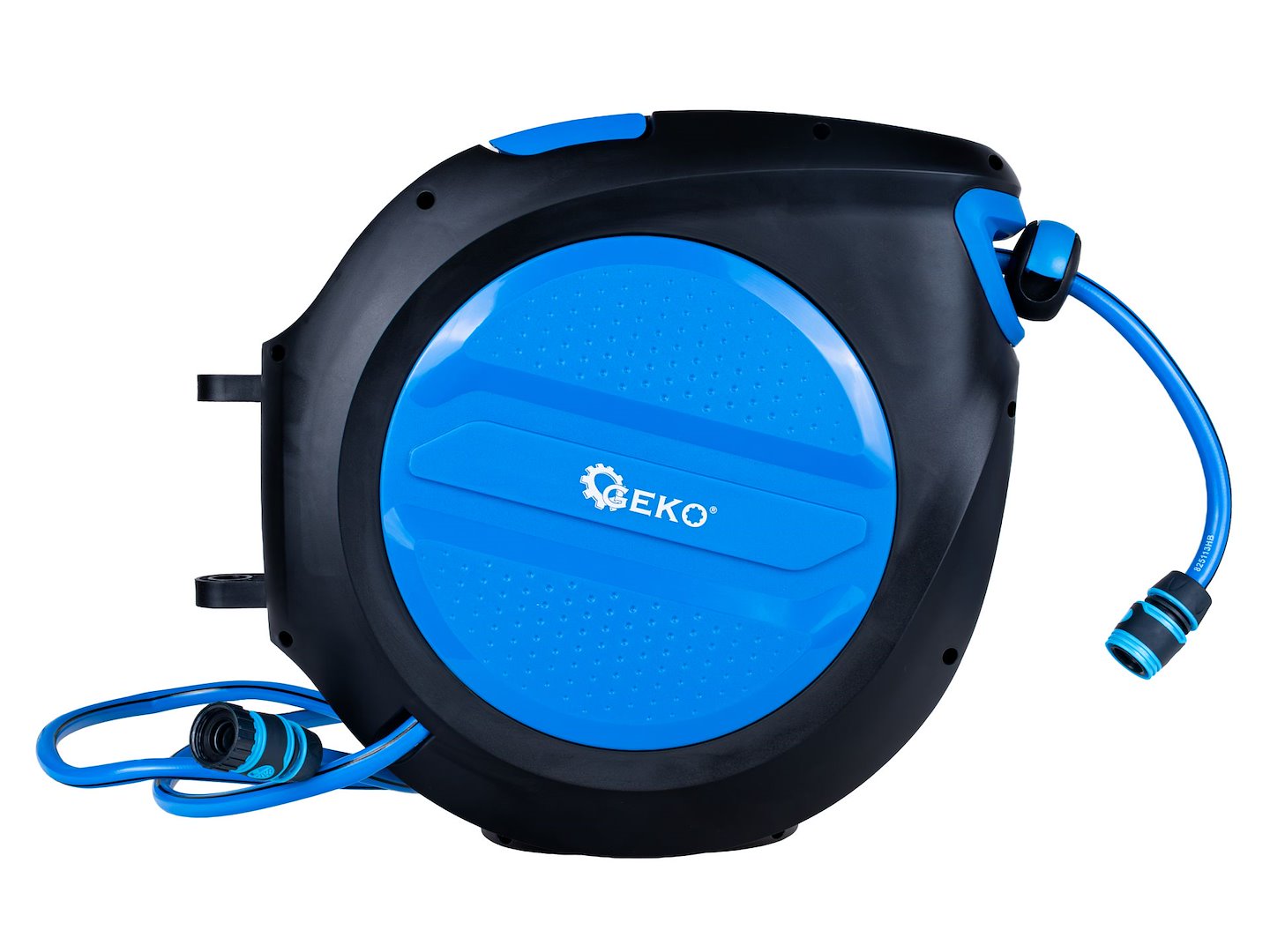 Furtun de gradina cu tambur automat Sky-Line, 1 / 2", 30 m, Geko G72981
