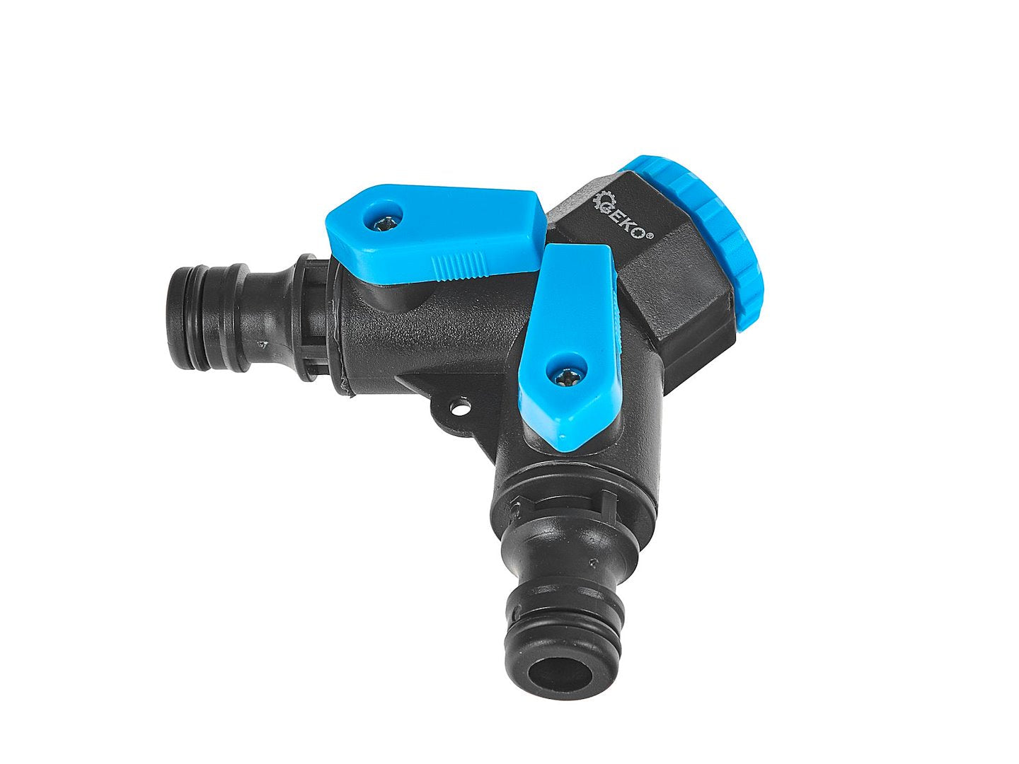 Set conectori cu 2 cai Sky-line cu reducdor de la 3 / 4" la 1 / 2", 20 bucati, Geko G72949A