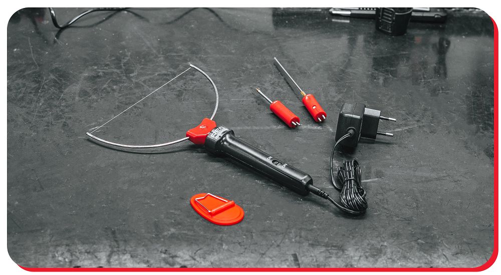 Cutit termic pentru polistiren 9 W, Red Technic RTNTDS0160