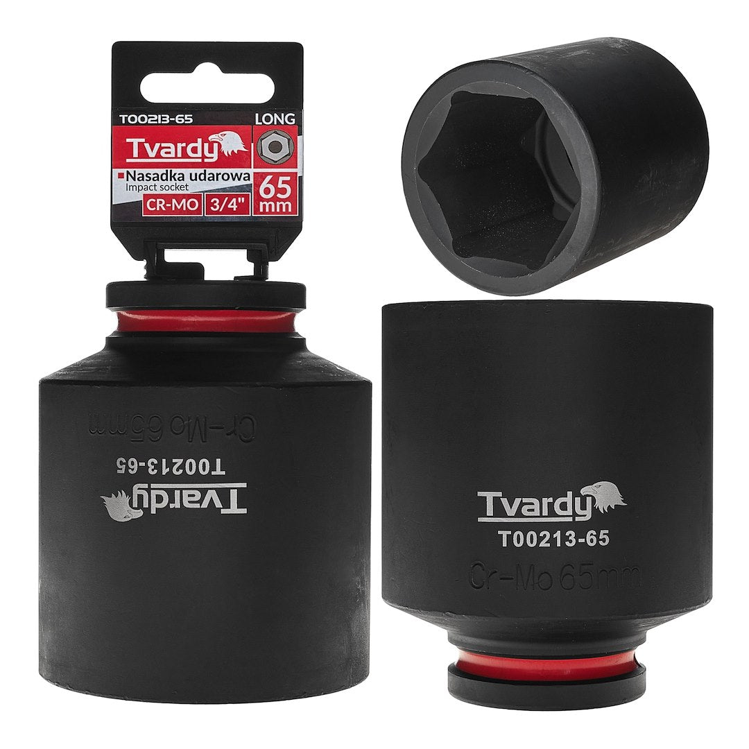 Cheie tubulara de impact, 3 / 4", 65 mm, Cr-Mo, Tvardy T00213-65