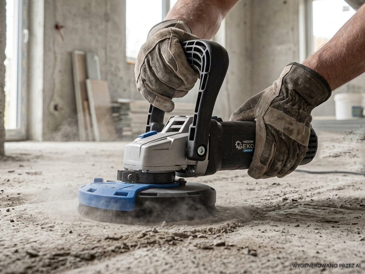 Slefuitor de beton, 125 mm, 1400 W, Geko G80284
