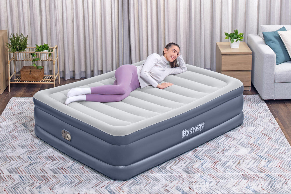 Saltea gonflabila pentru 2 persoane, 203 x 152 x 51 cm, Bestway 21152