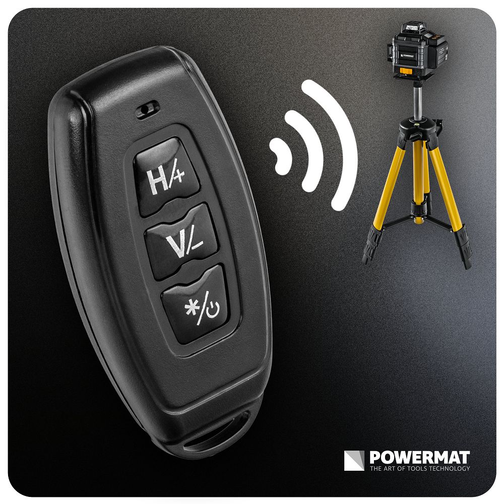 Nivela laser in cruce PM-PLK-4DM2, Powermat PM1493