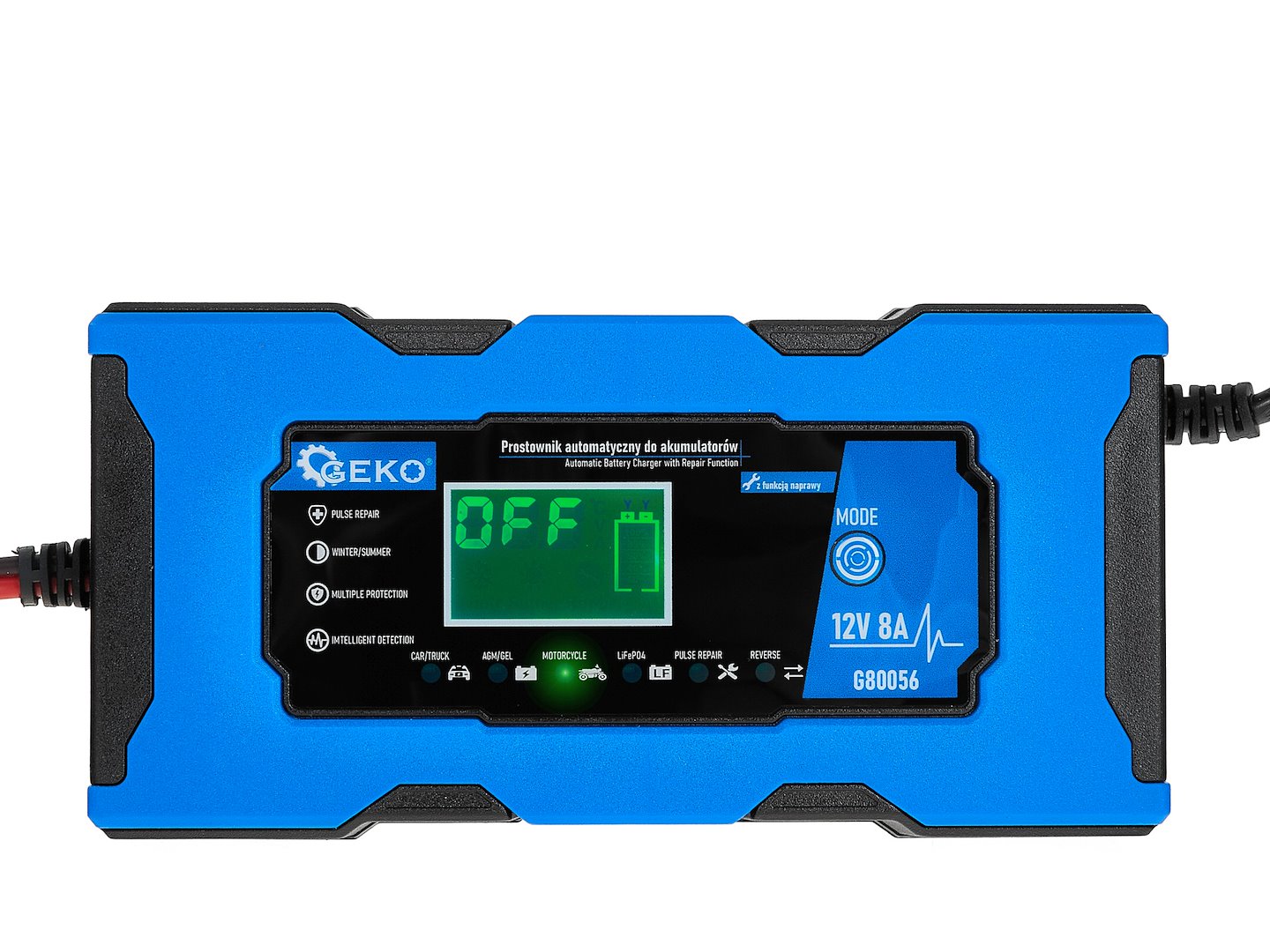 Starter auto multifunctional cu functie de reparare, 12 V, 8 A, Geko G80056