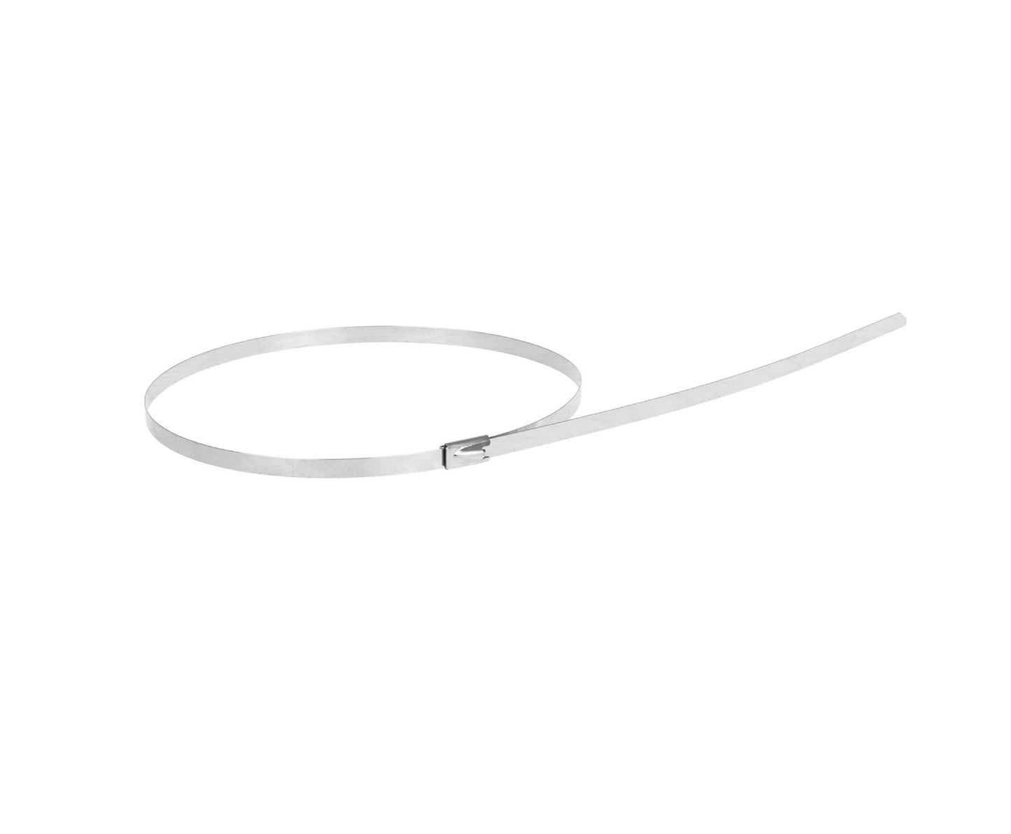 Set cleme din inox, 4,6x350mm, 100 bucati, Geko G17254