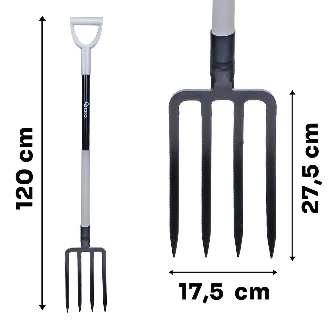 Furca pentru gradinarit Hard-Line, 120 cm, Geko G66550